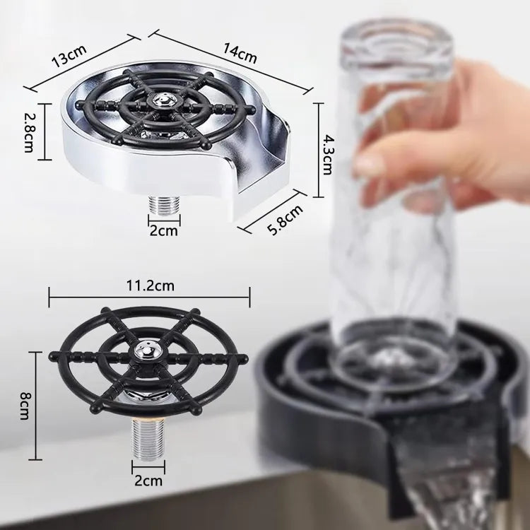 Glass Rinser Kitchen Sink Bottle Washer