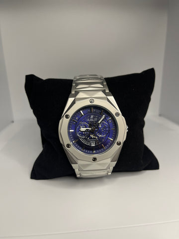 HUBLOT GENEVE MASTER LOCK , CHAIN WATCH FOR MEN