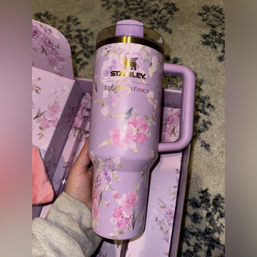 The Stanley x LoveShackFancy Quencher H2.O FlowState Tumbler