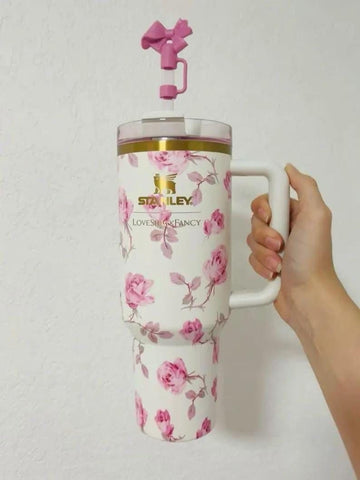 The Stanley x LoveShackFancy Quencher H2.O FlowState Tumbler