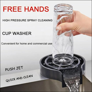 Glass Rinser Kitchen Sink Bottle Washer